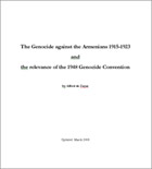 The Genocide against the Armenians 1915-1923 and the relevance of the 1948 Genocide Convention