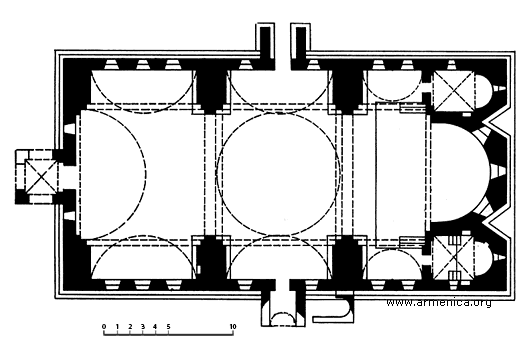 St. Grigor Cathedral. General plan