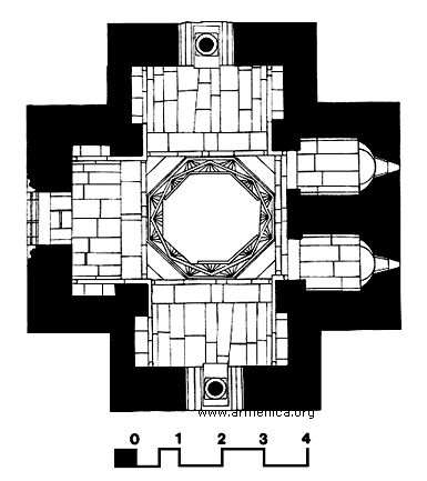 Library, roof plan