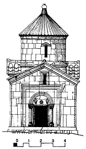 Virgin's chapel;  west prospect