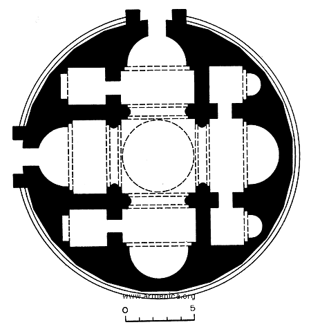 Garni, St. Sion's Church (659), plan