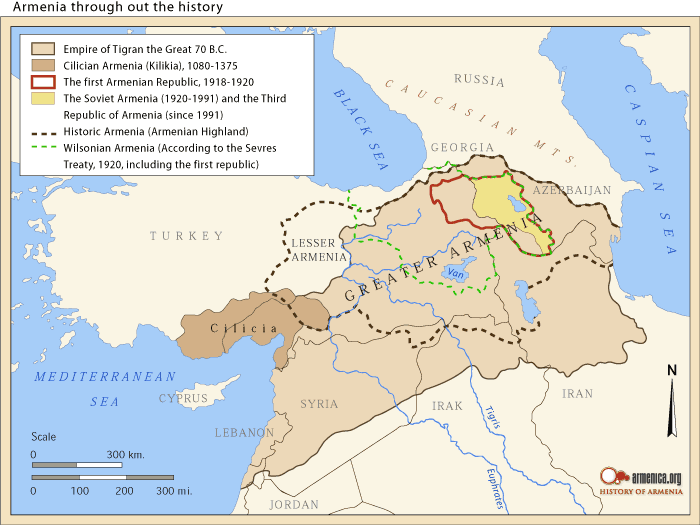 Economic map of Armenia, A map of Armenia displaying indust…